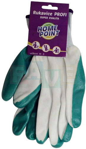 HOME POINT Profi vel. M; 26×10 cm - Pracovní rukavice - Main image