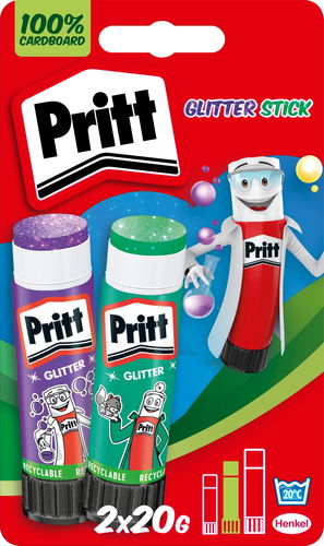 PRITT Stick Color 2× 20 g - Tuhé lepidlo - Hlavní obrázek