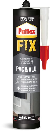 PATTEX FIX PVC & ALU (PVC & hliník) 440 g - Lepidlo - Hlavní obrázek