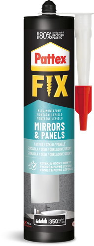PATTEX FIX Mirrors & Panels (tükrök & panelek) 440 g - Ragasztó - Fő fotó