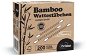 DELUXE EcoBamboo bamboo cotton buds for ears 200 pcs - Cotton Swabs 