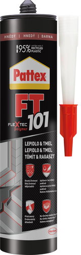 PATTEX FT101 brown glue & sealant 280 ml - Putty - Main image
