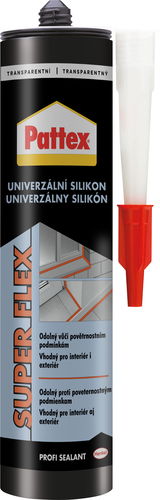 PATTEX Univerzální silikon transparentní 280 ml - Silikon - Hlavní obrázek