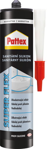 PATTEX Sanitary silicone manhattan 280 ml - Silicone - Main image