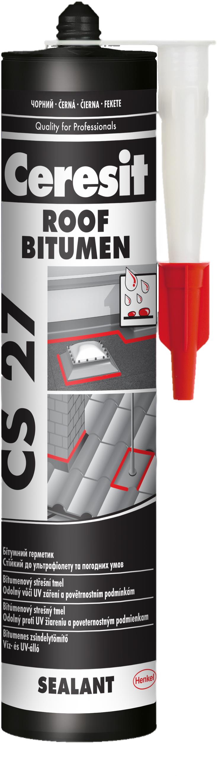 CERESIT CS 27 Bitumen fekete 280 ml