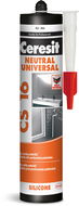 CERESIT Neutrální silikon CS 16 bílý 280 ml  - Silikon