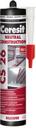 CERESIT Neutral Silicone CS 26 Bonding mirrors transparent 300 ml - Silicone