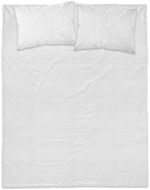 FARO Bavlněné hotelové povlečení 140 × 200 cm, bílé - Povlečení