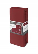 FARO Sheet 90 × 200 cm, red - Bedsheet