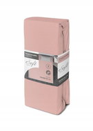 FARO Sheet 90 × 200 cm, pink - Bedsheet