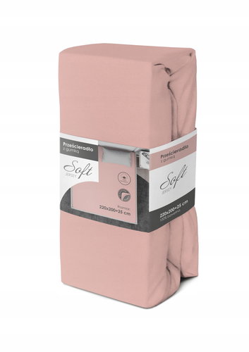 FARO Sheet 220 × 200 cm, pink - Bedsheet - Main image