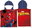 Children's poncho Spiderman 55/110 cm