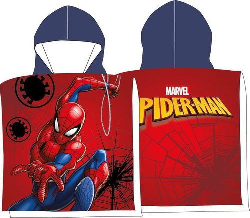 FARO Children's poncho Spiderman 55/110 cm - Towel Poncho - Main image
