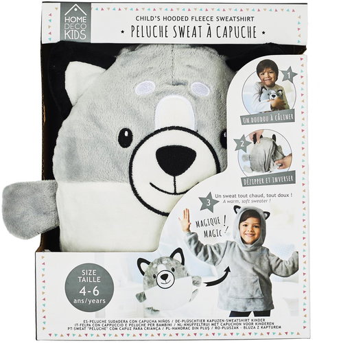 CMP Children's plush sweatshirt Wolf - Sweatshirt - Main image