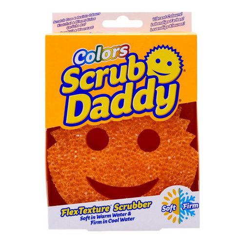 SCRUB DADDY colours Single Packs, orange - Dish Sponge - Main image