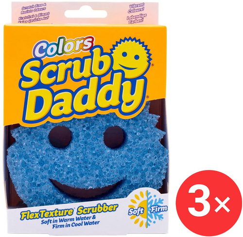 SCRUB DADDY colours Single Packs, blue - Dish Sponge - Main image
