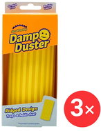 Poroló SCRUB DADDY Damp Duster, sárga - Prachovka