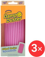 Poroló SCRUB DADDY Damp Duster, rózsaszín - Prachovka