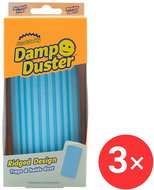 Poroló SCRUB DADDY Damp Duster, kék - Prachovka
