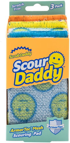 SCRUB DADDY Scour Daddy 3 pcs - Dish Sponge - Main image