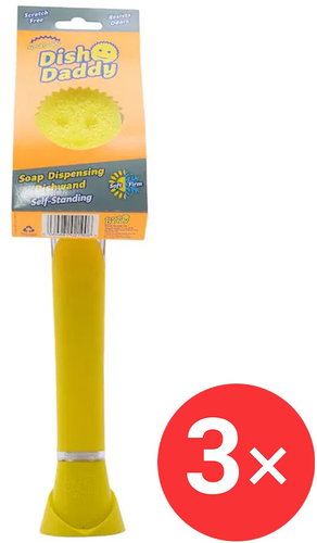 Scrub Daddy Dish Daddy + fogantyú + mosogatószer-adagoló - Mosogatószivacs - Fő fotó