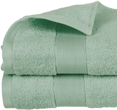 Atmosphera Cotton towel 150 × 100 cm, green - Towel - Main image