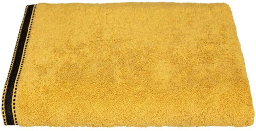 Atmosphera Bath towel JOIA 100 × 150 cm, cotton, yellow - Towel - Main image