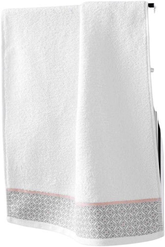 Douceur d'intérieur BELINA cotton towel, 50 × 90 cm, white - Towel - Main image