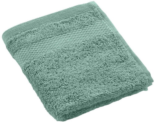 Douceur d'intérieur Smooth cotton towel CELADON 30 × 50 cm, green - Towel - Main image