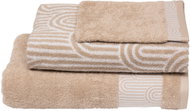 Atmosphera Set of 3 bathroom towels ARKI, cotton 400 g/m2 - Towel