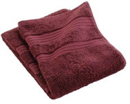Douceur d'intérieur Terry towel EXCELLENCE 50 × 90 cm, burgundy - Towel
