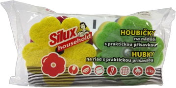 SILUX Household hubky v tvare kvetu 4 ks - Hubka na riad | Alza.sk