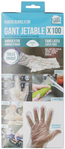 CMP Disposable gloves 100 pcs - Cleaning Gloves - Main image