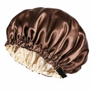 PININ Brown Satin Sleep Turban - Turban