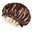 Brown Satin Sleep Turban