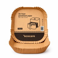 ECOCARE Air Fryer Liner 20 × 20 × 4.5cm (100pcs) - Baking Paper