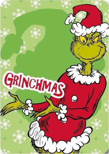 FARO Dětská deka Polar 100 × 140 cm, Grinch, Grinchmas - Blanket - Main image