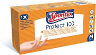 SPONTEX Protect veľ. M, 100 ks - Gumené rukavice