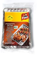 FINO grilltálca 4 darab, 35×23 cm - Grill szett