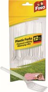 FINO Plastic Forks 12 pcs - Camping Utensils