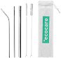 Straw ECOCARE Ecological Metal Straws Set Silver I. - Brčko