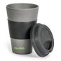 PANDOO Reusable Bamboo Coffee-to-Go Cup, 450ml, Black - Container