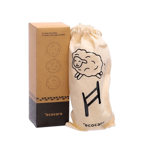 ECOCARE Wool balls for tumble dryer 3 pcs - Dryer Balls - Main image