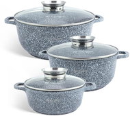 Edenberg EB-8020 Set of 6 cooking pots - Kitchenware Set
