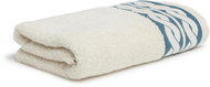 Möve Cosy Knits Osuška s bordurou 67 × 140 cm tmavě tyrkysová - Bath Towel