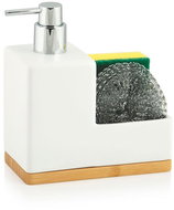 Andrea House Detergent dispenser with brush CC70121 - Soap Dispenser