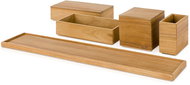 Möve Teak Set of storage boxes 5 pcs, teak - Makeup Organiser