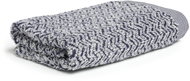 Möve Brooklyn Herringbone towel 30 × 50 cm blue - Towel