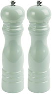 TEXTILOMANIE Green Set of 2 wooden green salt and pepper grinders - Mill Set