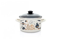 Metalac Pot with glass lid Master of Kitchen, 24 cm, 6,75 l - Pot